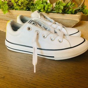 Kids Converse All Star Low Street Slip Shoes